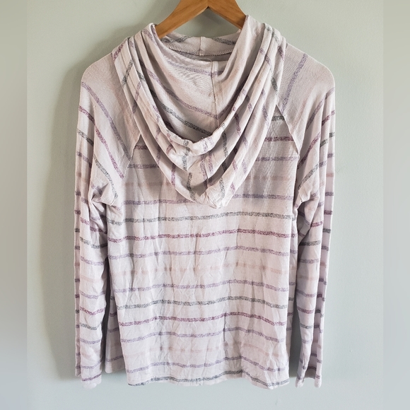 KNIT COWL NECK HOODIE SWEATSHIRT 00 (M/L) - Picture 7 of 8